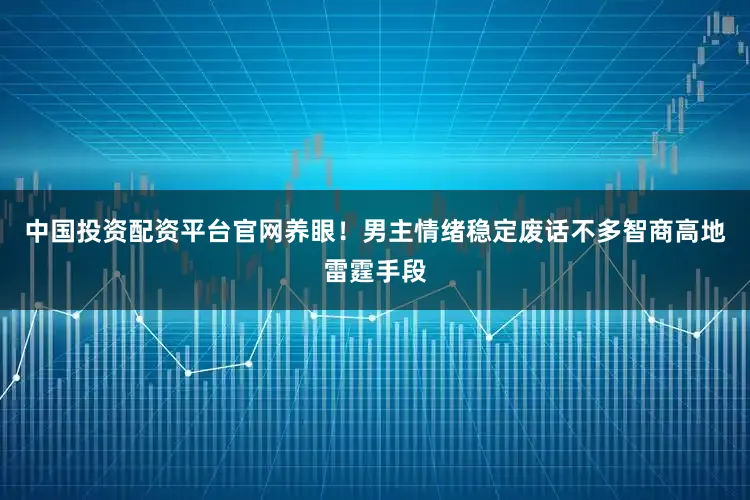 中国投资配资平台官网养眼！男主情绪稳定废话不多智商高地雷霆手段