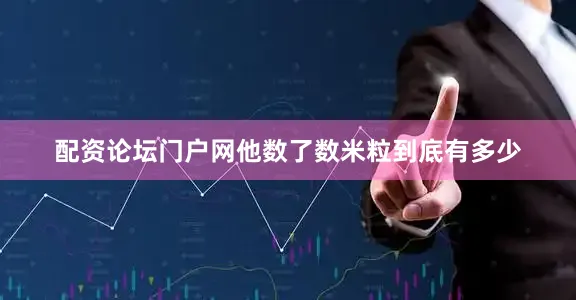 配资论坛门户网他数了数米粒到底有多少